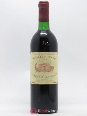 Pavillon Rouge du Château Margaux Second Vin  1983 - Lot of 1 Bottle
