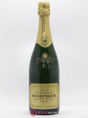 Grande Année Bollinger  1988 - Lot de 1 Bouteille