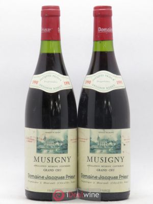 Musigny Grand Cru Jacques Prieur (Domaine)  1990 - Lot of 2 Bottles