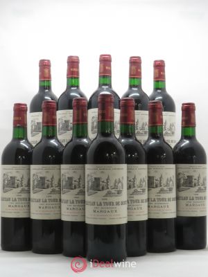 Château la Tour de Mons Cru Bourgeois  1996 - Lot of 12 Bottles