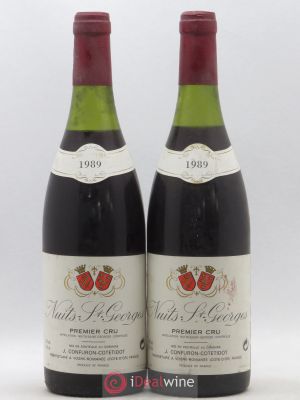 Nuits Saint-Georges 1er Cru Confuron-Cotetidot 1989 - Lot of 2 Bottles