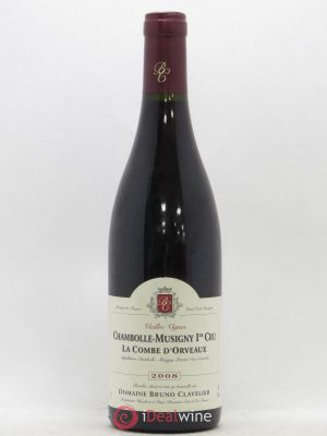 Chambolle-Musigny 1er Cru La Combe d'Orveaux Vieilles Vignes Bruno Clavelier  2008 - Lot of 1 Bottle