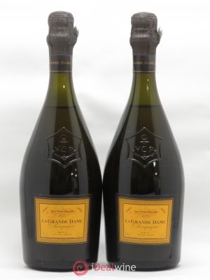 La Grande Dame Veuve Clicquot Ponsardin  1995 - Lot de 2 Bouteilles