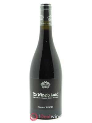 Côtes du Rhône No Wine's Land Coulet (Domaine du) - Matthieu Barret  2016 - Lot of 1 Bottle
