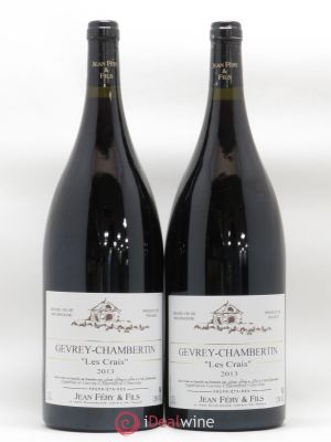 Gevrey-Chambertin Les Crais Jean Fery 2013 - Lot of 2 Magnums