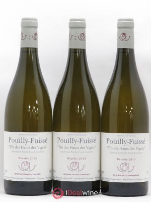 Pouilly-Fuissé Tris des Hauts des Vignes Guffens-Heynen (Domaine)  2013 - Lot of 3 Bottles