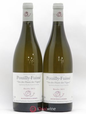 Pouilly-Fuissé Tris des Hauts des Vignes Guffens-Heynen (Domaine)  2013 - Lot of 2 Bottles