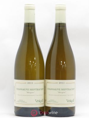 Chassagne-Montrachet 1er Cru Morgeot Verget  2011 - Lot of 2 Bottles