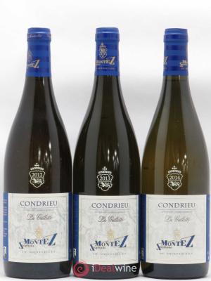 Condrieu Assortiment (2012-2013-2014) Vignobles du Monteillet La Grillette Montez ---- - Lot de 3 Bouteilles