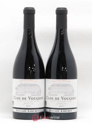 Clos de Vougeot Grand Cru Sylvain Loichet 2011 - Lot of 2 Bottles