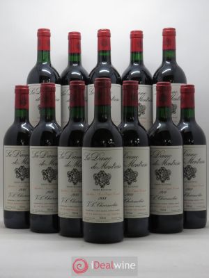 La Dame de Montrose Second Vin  1988 - Lot of 12 Bottles