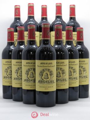 Château Angélus 1er Grand Cru Classé A  2015 - Lot of 12 Bottles
