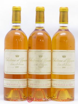 Château d'Yquem 1er Cru Classé Supérieur  1997 - Lot of 3 Bottles