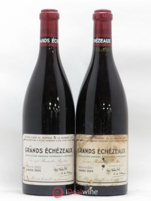 Grands-Echezeaux Grand Cru Domaine de la Romanée-Conti  2004 - Lot of 2 Bottles