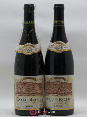 Côte-Rôtie La Mouline Guigal  2003 - Lot of 2 Bottles