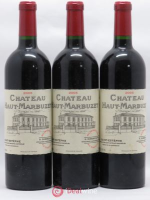 Château Haut Marbuzet  2005 - Lot of 3 Bottles