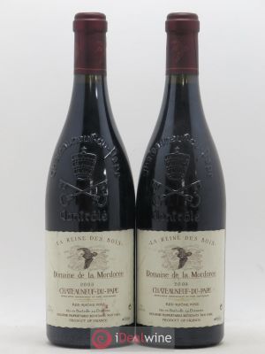 Châteauneuf-du-Pape Cuvée de la Reine des Bois Famille Delorme  2003 - Lot of 2 Bottles