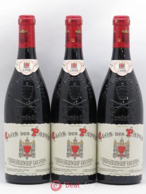 Châteauneuf-du-Pape Paul Avril  1998 - Lot of 3 Bottles