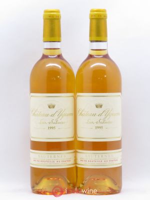 Château d'Yquem 1er Cru Classé Supérieur  1995 - Lot of 2 Bottles