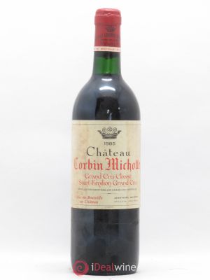 Château Corbin Michotte Grand Cru Classé  1985 - Lot de 1 Bouteille