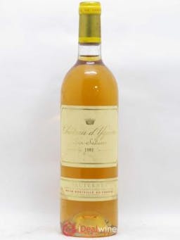 Château d'Yquem 1er Cru Classé Supérieur  1981 - Lot of 1 Bottle