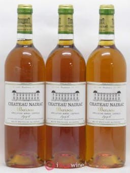 Château Nairac 2ème Grand Cru Classé  1996 - Lot of 3 Bottles