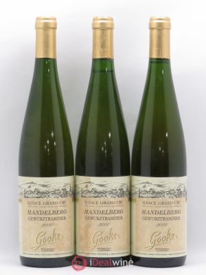 Gewurztraminer Grand Cru Mandelberg Gocker 2000 - Lot of 3 Bottles