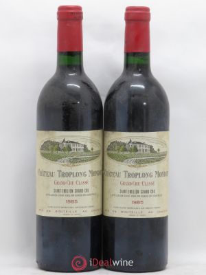 Château Troplong Mondot 1er Grand Cru Classé B  1985 - Lot of 2 Bottles