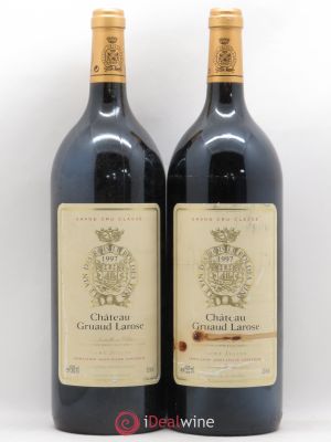 Château Gruaud Larose 2ème Grand Cru Classé  1997 - Lot de 2 Magnums