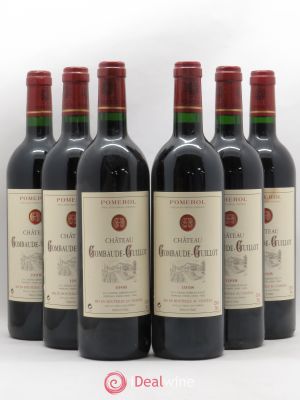 Château Gombaude Guillot  1998 - Lot of 6 Bottles