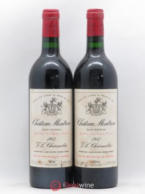 Château Montrose 2ème Grand Cru Classé  1987 - Lot of 2 Bottles