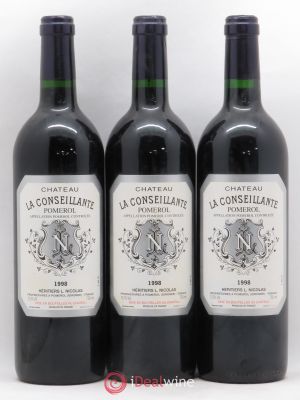 Château la Conseillante  1998 - Lot of 3 Bottles