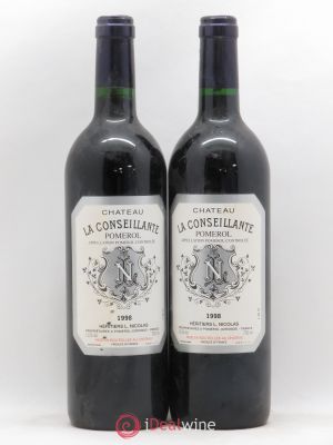 Château la Conseillante  1998 - Lot of 2 Bottles
