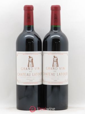 Château Latour 1er Grand Cru Classé  1999 - Lot of 2 Bottles