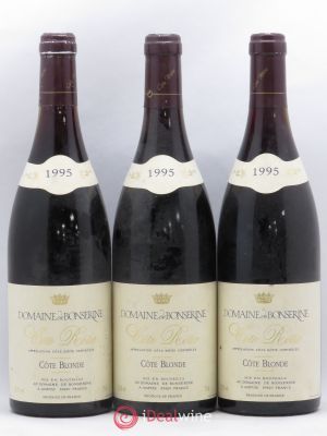 Côte-Rôtie La Garde Bonserine (Domaine de)  1995 - Lot of 3 Bottles