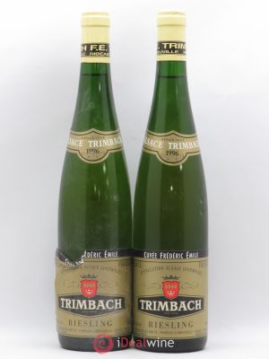 Riesling Cuvée Frédéric Emile Trimbach (Domaine)  1996 - Lot de 2 Bouteilles