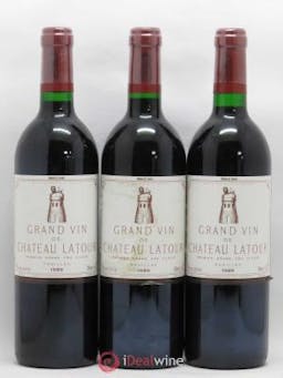 Château Latour 1er Grand Cru Classé  1989 - Lot of 3 Bottles