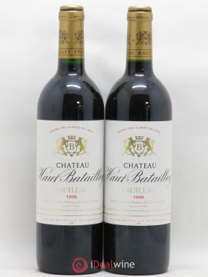 Château Haut Batailley 5ème Grand Cru Classé  1996 - Lot of 2 Bottles