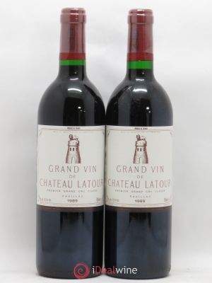 Château Latour 1er Grand Cru Classé  1989 - Lot of 2 Bottles