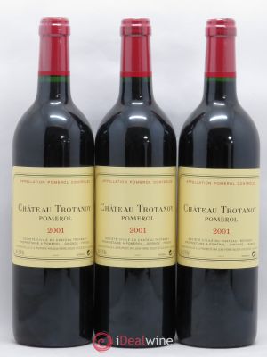 Château Trotanoy  2001 - Lot of 3 Bottles