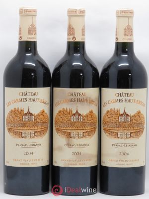 Château Les Carmes Haut-Brion  2004 - Lot of 3 Bottles
