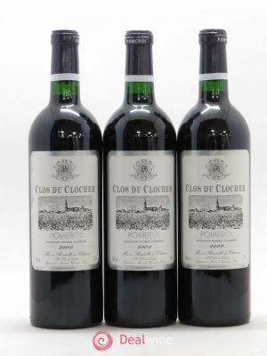 Clos du Clocher  2000 - Lot of 3 Bottles