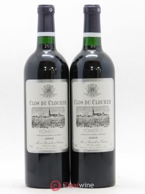 Clos du Clocher  2000 - Lot of 2 Bottles