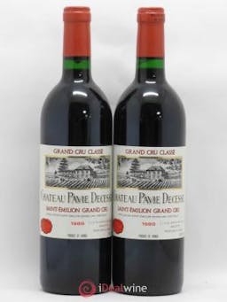 Château Pavie Decesse Grand Cru Classé  1989 - Lot of 2 Bottles