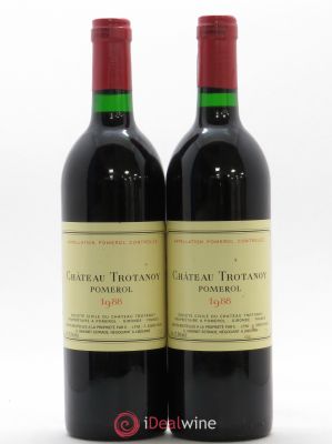 Château Trotanoy  1988 - Lot of 2 Bottles