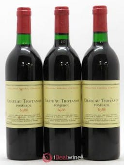 Château Trotanoy  1988 - Lot of 3 Bottles