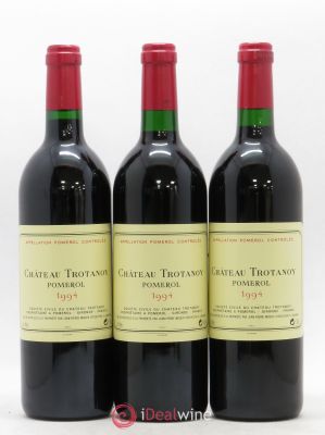 Château Trotanoy  1994 - Lot of 3 Bottles