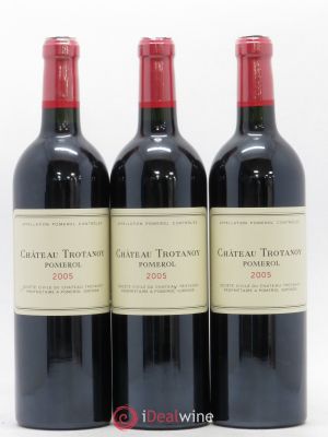 Château Trotanoy  2005 - Lot of 3 Bottles