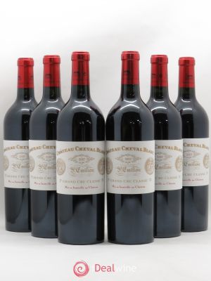 Château Cheval Blanc 1er Grand Cru Classé A  2007 - Lot de 6 Bouteilles