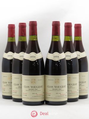 Clos de Vougeot Grand Cru J. D'Issancourt 1994 - Lot of 6 Bottles